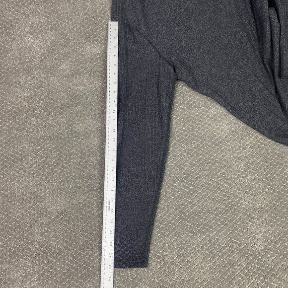 Lululemon Surge Warm Hoodie Men's Medium Gray 1/4 Zip Pullover Performance Gym - Picture 10 of 11